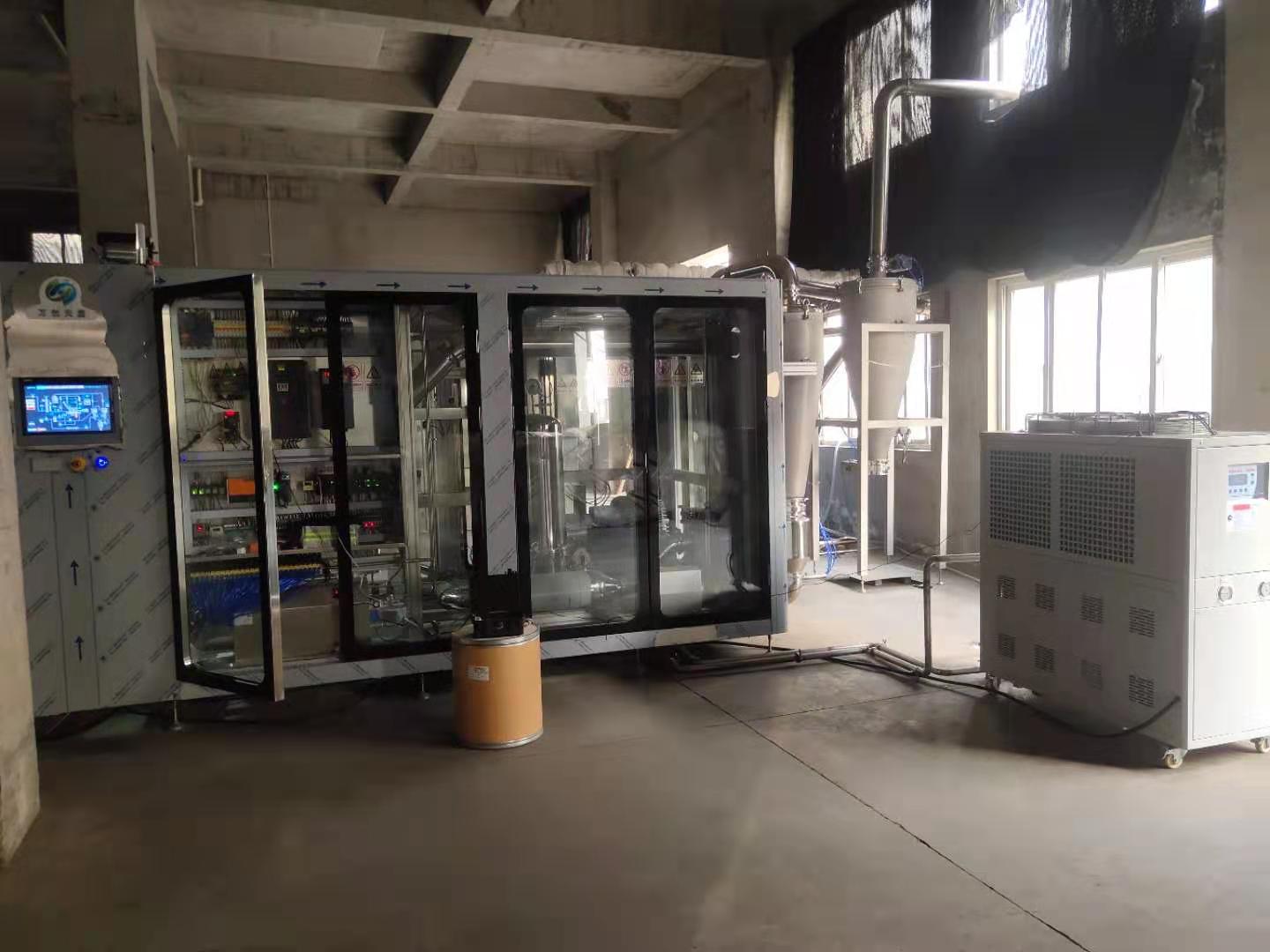 陕西某制药公司-江苏万创灭菌科技-高温蒸汽瞬时粉末灭菌设备安装现场！